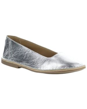 Bos. & Co. Bos. & Co. Banu Leather Ballet Flat - White