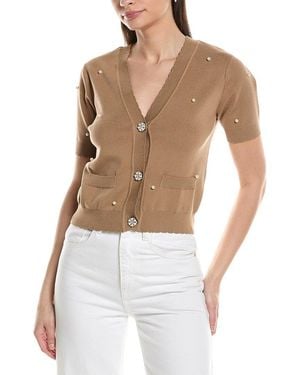 NVLT Cardigan Jumper - White