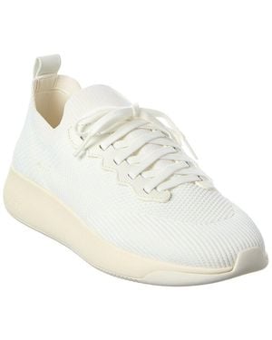 Reiss Time Flyknit Trainer - White