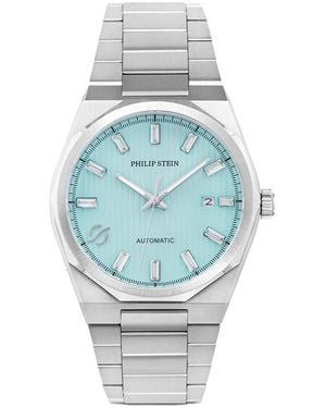 Philip Stein Speed Automatic Diamond Watch - Blue