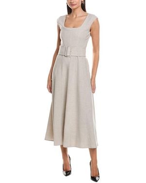Marella Bitter Midi Dress - Natural