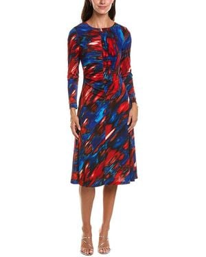 Tahari Midi Dress - Red