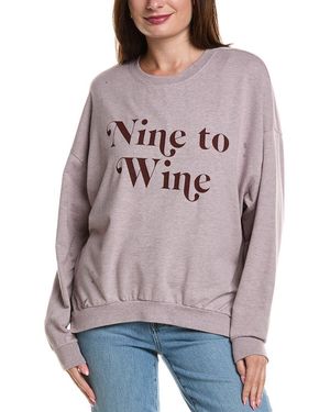 Project Social T Nine To Wine Sweatshirt - Grey
