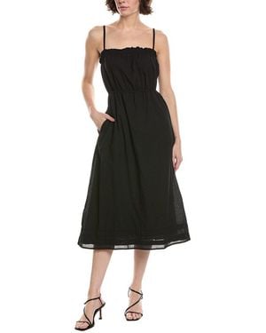 Michael Stars Glenda Strappy Midi Dress - Black