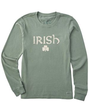 Life Is Good. Crusher T-Shirt - Green