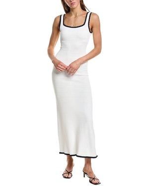 Rowing Blazers Tank Knit Dress - White