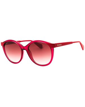 MAX&Co. Max & Co By Max Mara Mo0084 55Mm Sunglasses - Red