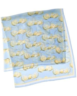Givenchy 4G Silk Scarf - Blue