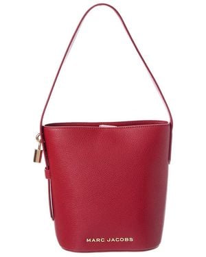 Marc Jacobs Drifter Leather Bucket Bag - Red