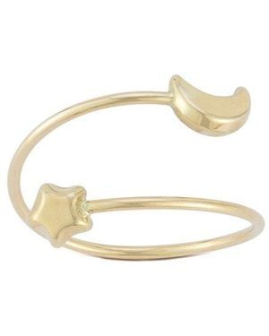 Ember Fine Jewelry 14k Celestial Wrap Ring - White