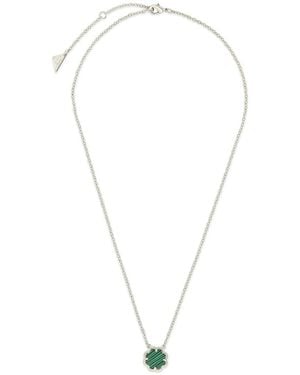 Sterling Forever Rose Petal Pendant Necklace - Multicolour