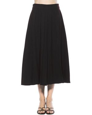 Alexia Admor Oren A-Line Skirt - Black