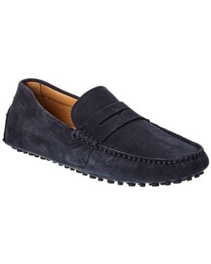 GREATS Corsa Suede Driver - Blue