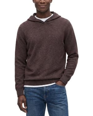 NAADAM Wool & Cashmere-Blend Reverse Jersey Jumper Hoodie - Brown