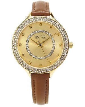SO & CO Chelsea Watch - Metallic