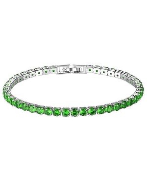 Donatello Gian Tennis Bracelet - Green