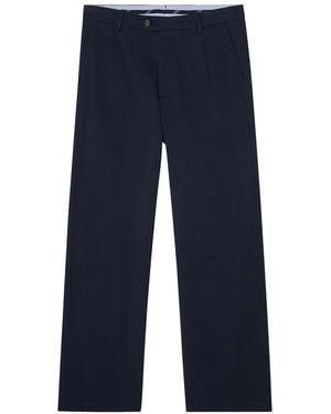 Robert Talbott Aston Stretch Twill Chino Pant - Blue