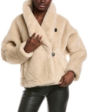 Ba&sh Vinie Coat - Natural