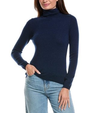 Forte Turtleneck Cashmere Jumper - Blue