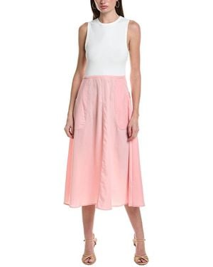 AREA STARS Kia Knit Top Dress - Pink