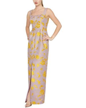 Kay Unger Indiana Column Gown - Metallic