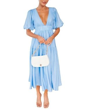 LEON GORI Maxi Dress - Blue