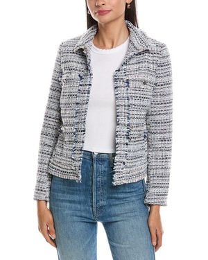 Nanette Lepore Tweed Jacket - Blue