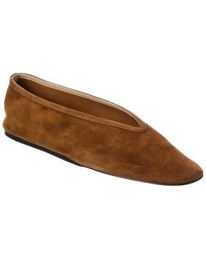 Le Monde Beryl Luna Suede Slipper - Brown