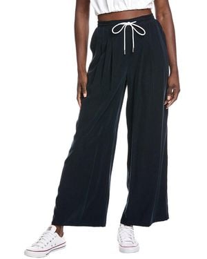 HUNTER Wide Leg Drawstring Pant - Blue