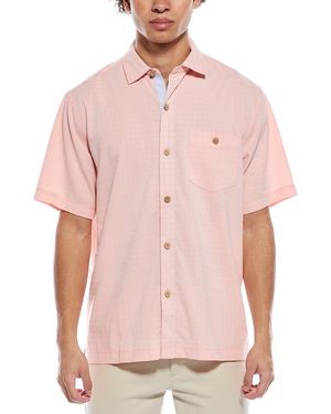 Tommy Bahama Coastal Ease Costa Check Shirt - Pink