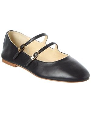 Celine Les Leather Ballerina Flat - Black