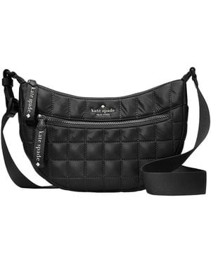 Kate Spade Camden Quilted Large Sling Bag - Black
