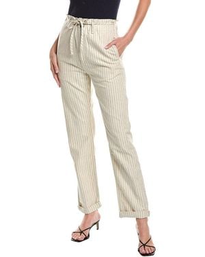 Rag & Bone Paperbag Straight Pant - Natural