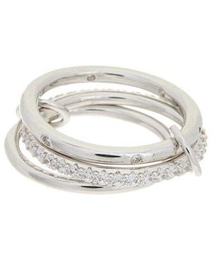 Juvell 18K Plated Cz Ring - White