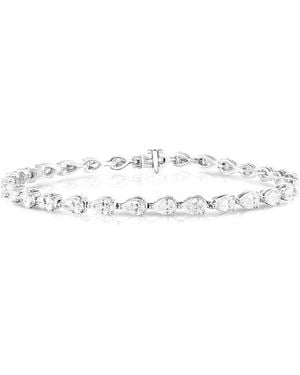 Amairah 14K 10.00 Ct. Tw. Lab-Grown Diamond Tennis Bracelet - White