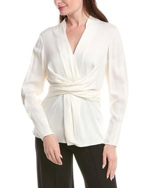 BOSS Bimkai Wrap Top - White