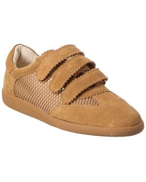 Tiffany & Fred Paris Suede Trainers - Brown