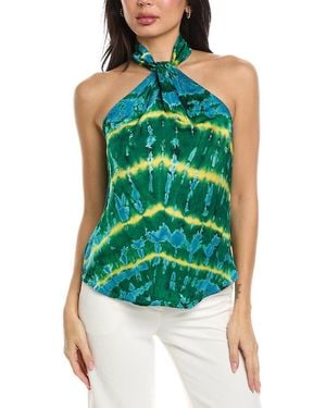 Young Fabulous & Broke Rory Halter Top - Green