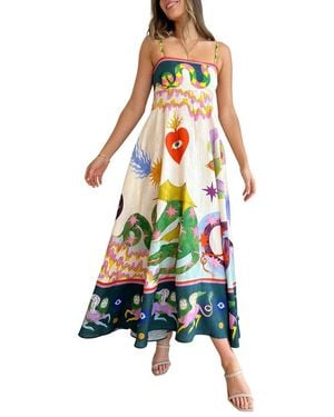 Esea Midi Dress - White