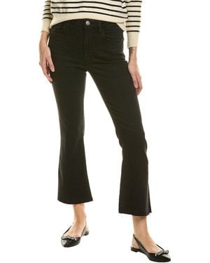 FRAME Le Crop Thorn Mini Bootcut Jean - Black