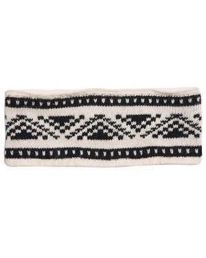 Faherty B. Yellowtail Knit Wool & Alpaca-blend Headband - White