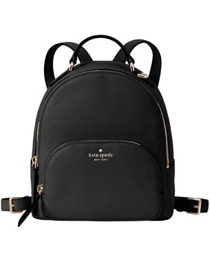 Kate Spade Jackson Medium Leather Backpack - Black