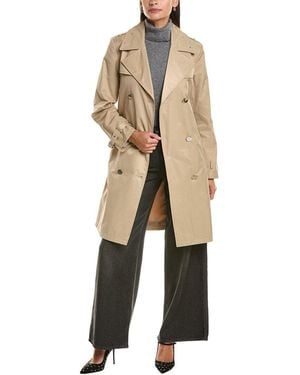 Cece Studs Trench Coat - Natural