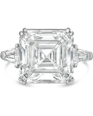 Diana M. Jewels Diana M. Platinum 11.00 Ct. Tw. Lab-Grown Diamond Ring - White