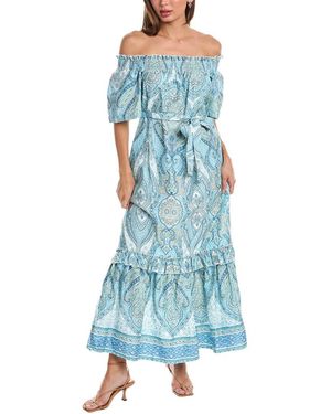 tyler boe Erin Maxi Dress - Blue