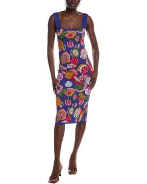 FARM Rio Midi Dress - Red