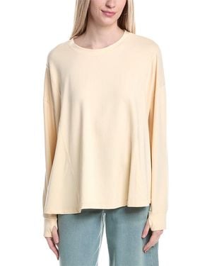 LaBiz Flare Seam Top - Natural