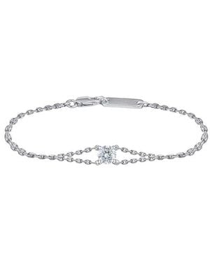 Lab Grown Diamonds 0.40 Ct. Tw. Lab-Grown Diamond Bolo Bracelet - White