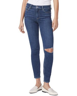 PAIGE Hoxton Ankle Skinny Pant - Blue