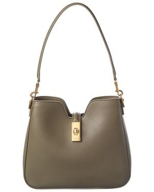 Celine Camille 16 Leather Shoulder Bag - Brown